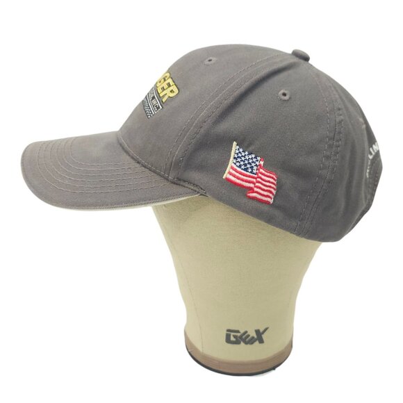 Villager Construction Strapback Cap Hat Trucker Baseball Embroidered Road Work - Picture 9 of 14